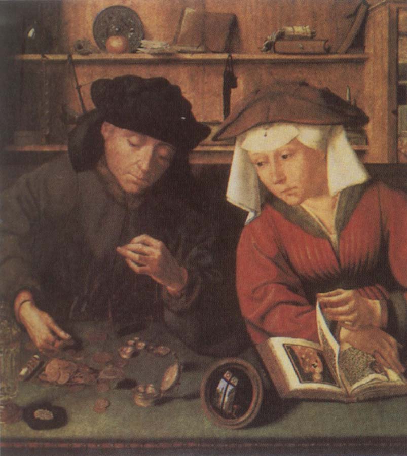 The Moneylender and His Wife